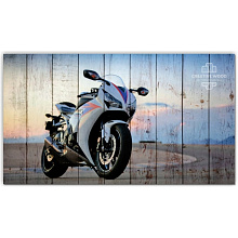 Панно с рисунком мотоцикл Creative Wood Мотоциклы Мотоциклы - Мото 5